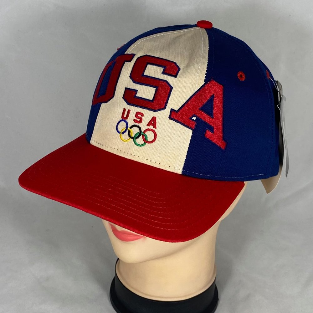STARTER Vintage  Rare Collectable 1984 USA Summer Olympics Baseball  Cap / Hat - Picture 3 of 10